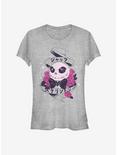 Disney The Nightmare Before Christmas Cutie Japanese Text Girls T-Shirt, ATH HTR, hi-res