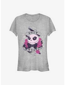 Disney The Nightmare Before Christmas Cutie Japanese Text Girls T-Shirt, , hi-res