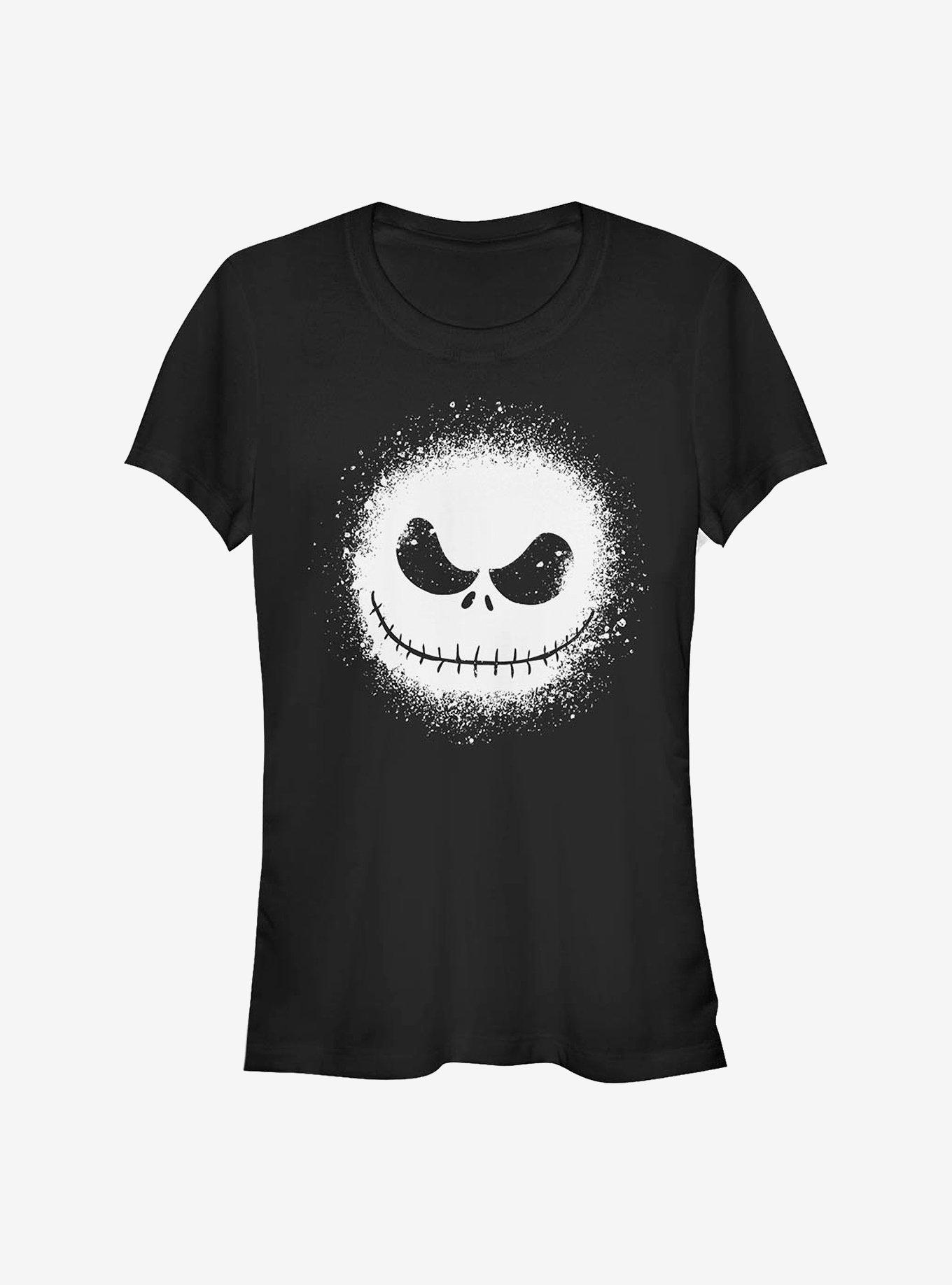 Disney The Nightmare Before Christmas Jack Splatter Girls T-Shirt, BLACK, hi-res