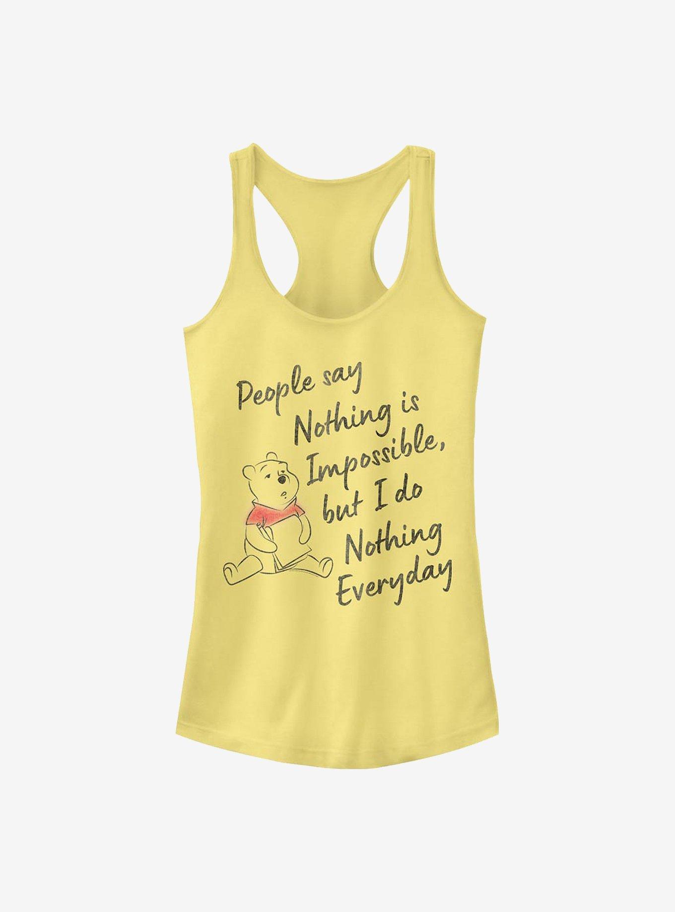 Disney Winnie The Pooh Nothing Is Impossible Girls Tank, , hi-res