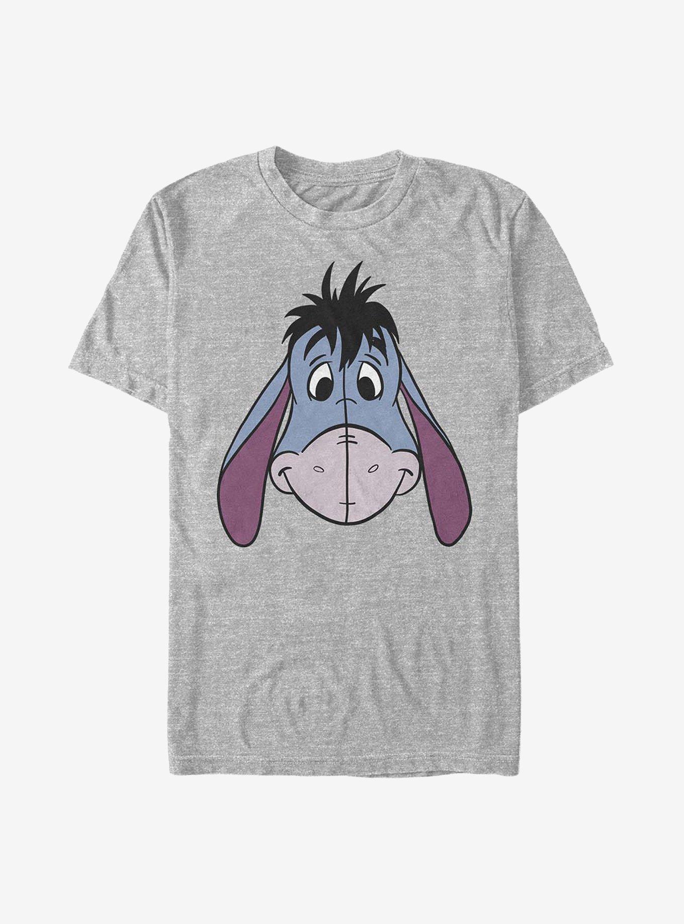 Disney Winnie The Pooh Eeyore Big Face T-Shirt, ATH HTR, hi-res