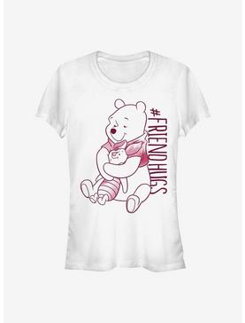 Disney Winnie The Pooh Piglet Pooh Hugs Girls T-Shirt, WHITE, hi-res