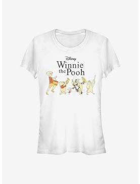 Disney Winnie The Pooh Pooh Parade Girls T-Shirt, WHITE, hi-res