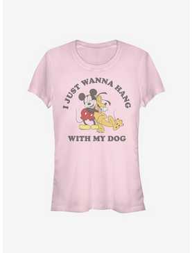Disney Mickey Mouse & Pluto Dog Lover Girls T-Shirt, , hi-res