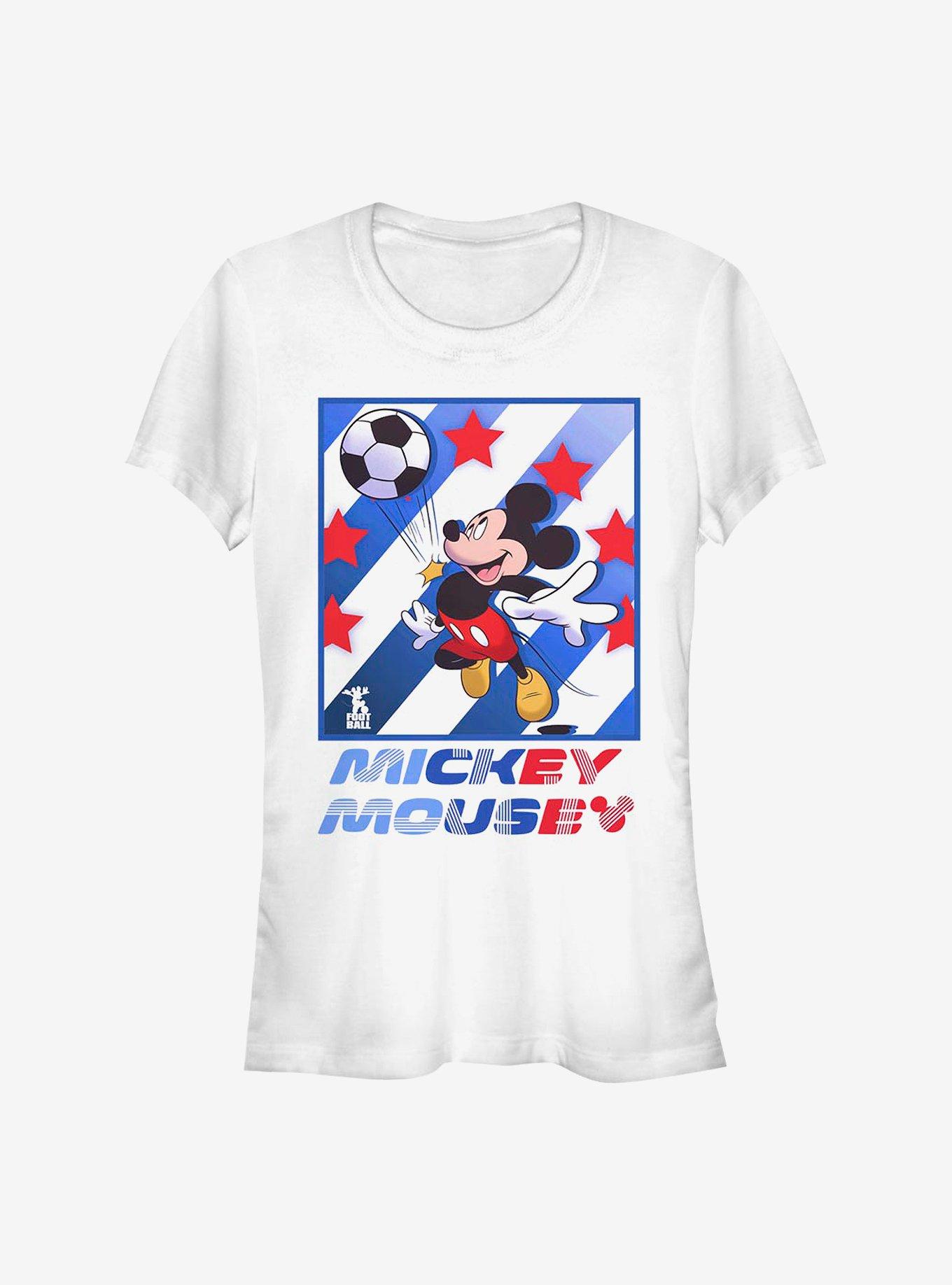 Disney Mickey Mouse Football Star Girls T-Shirt