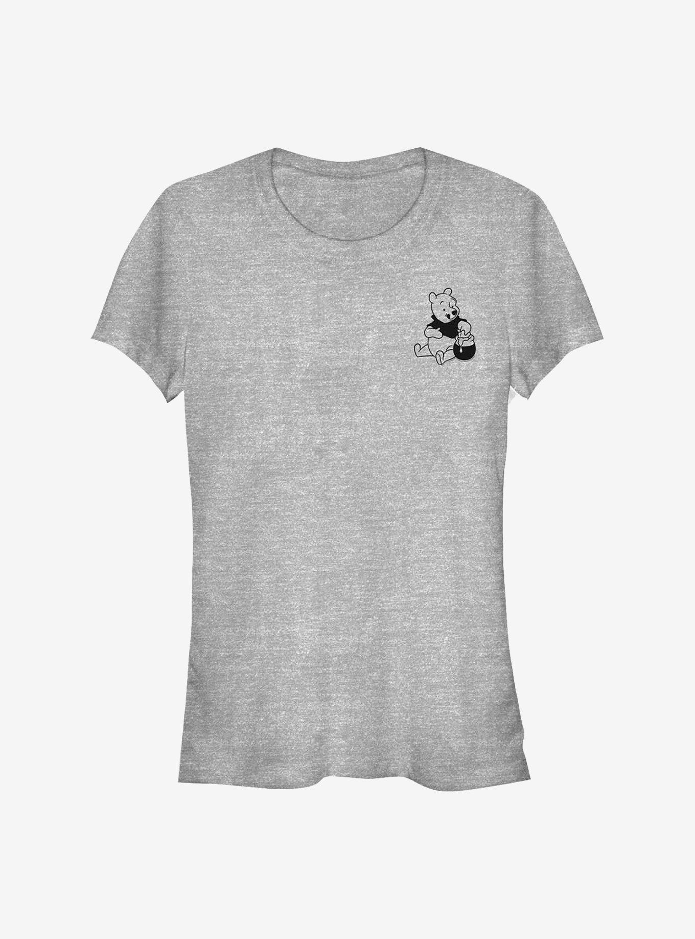 Disney Winnie The Pooh Vintage Line Winnie Girls T-Shirt, ATH HTR, hi-res