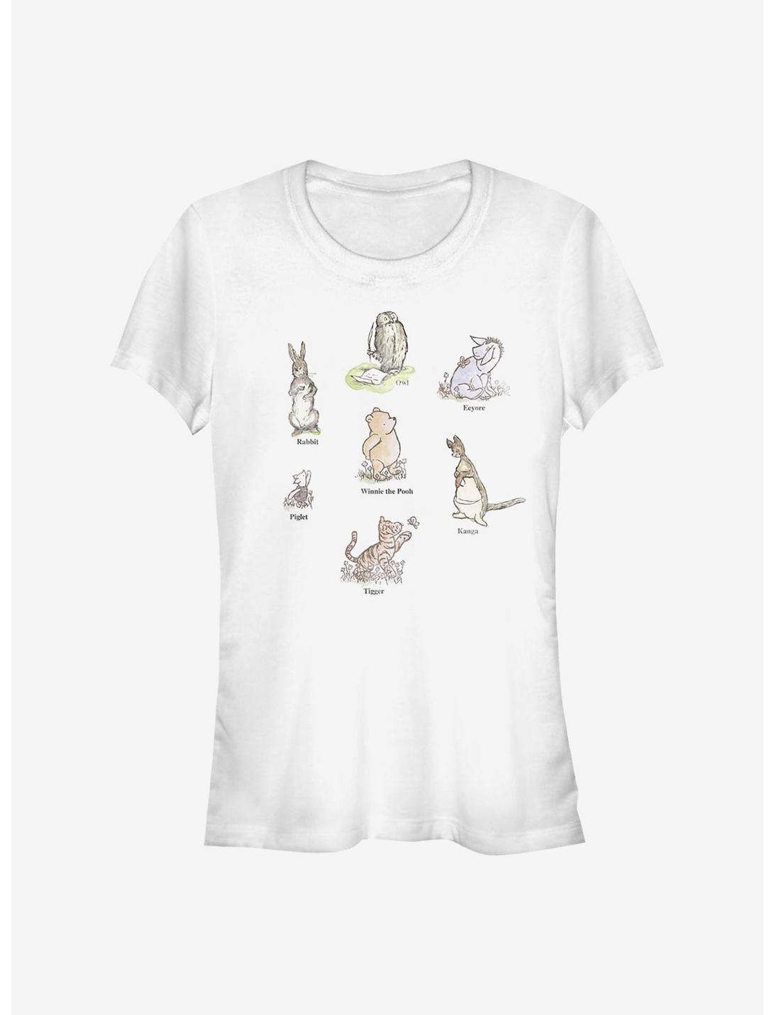 Disney Winnie The Pooh Winnie Poster Girls T-Shirt, WHITE, hi-res