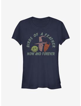 Disney The Nightmare Before Christmas Now And Forever Girls T-Shirt, NAVY, hi-res