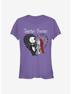 Disney The Nightmare Before Christmas Together Forever Girls T-Shirt, , hi-res