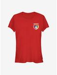 Disney Mickey Mouse Spain Badge Girls T-Shirt, RED, hi-res