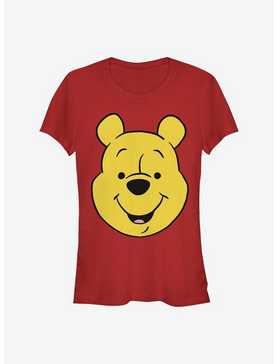 Disney Winnie The Pooh Winnie Big Face Girls T-Shirt, , hi-res