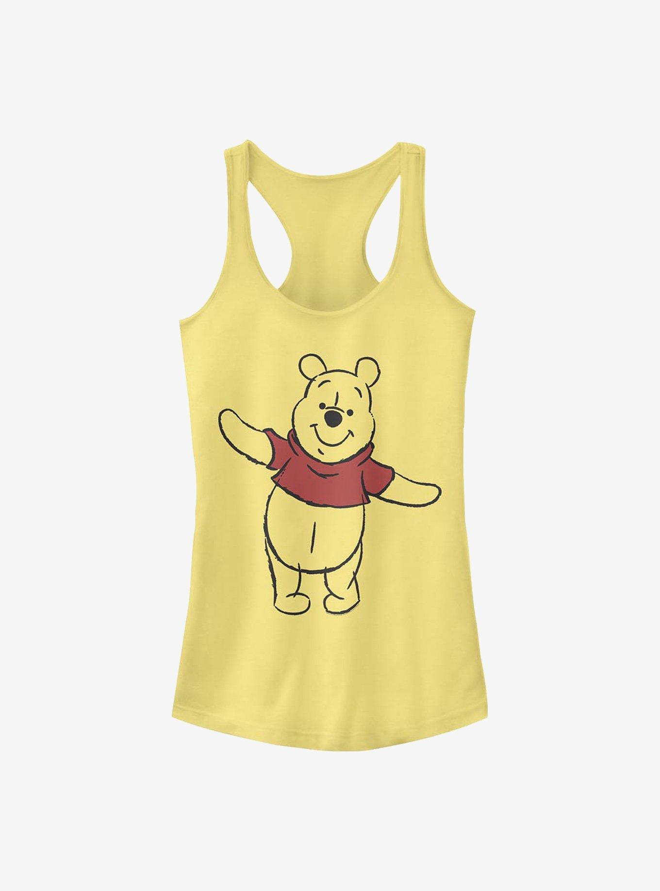 Disney Winnie The Pooh Basic Sketch Girls Tank