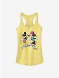 Disney Mickey Mouse & Minnie Mouse Endless Love Girls Tank Top, BANANA, hi-res