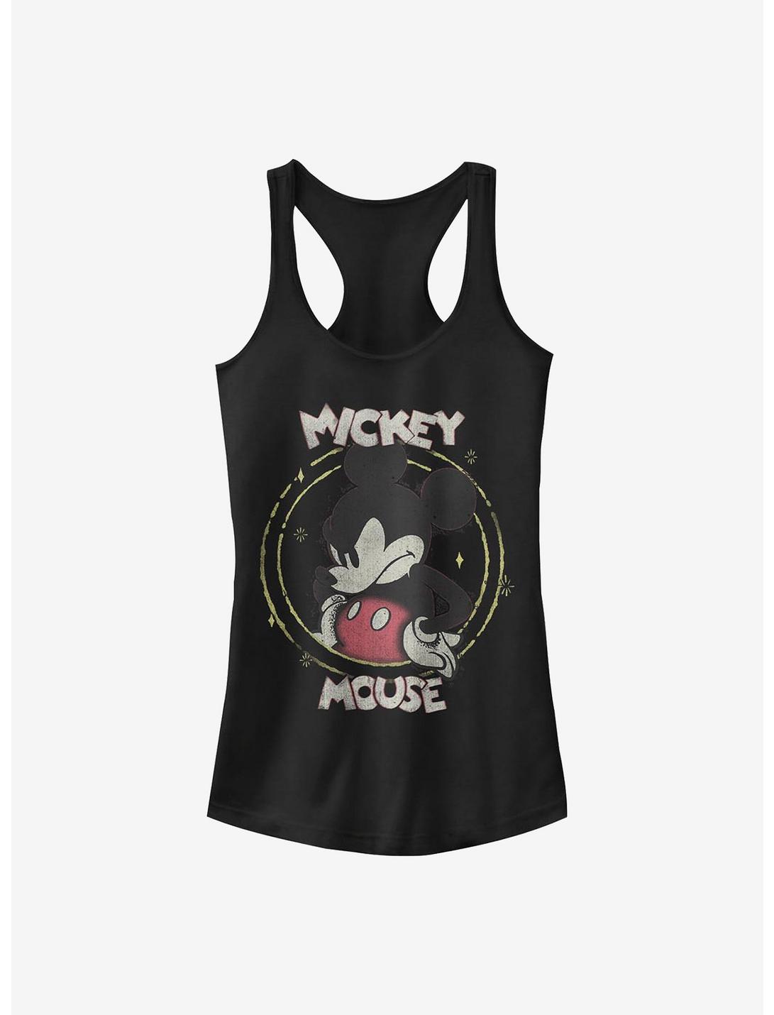 Disney Mickey Mouse Gritty Mickey Girls Tank, BLACK, hi-res