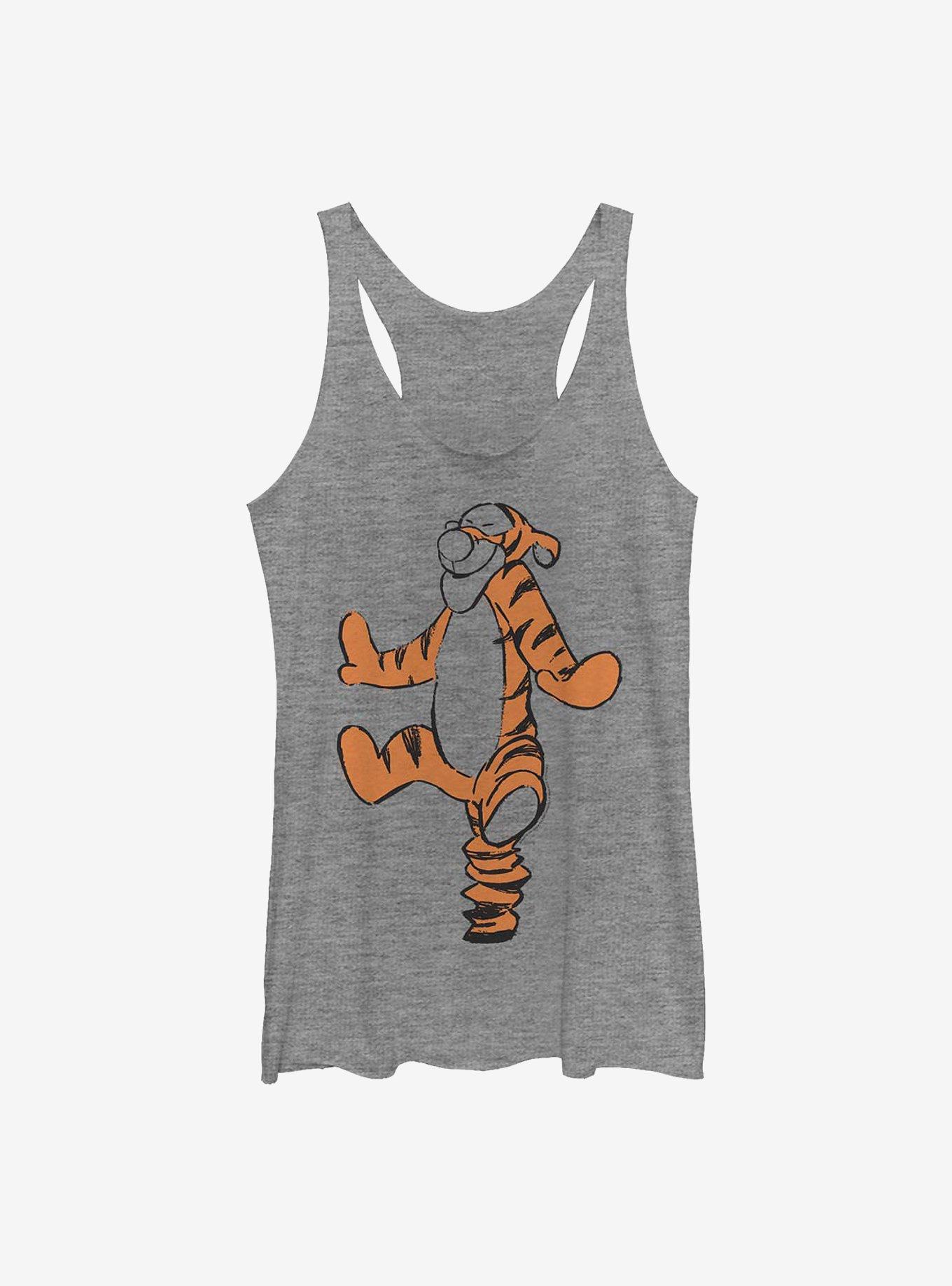 Disney Winnie The Pooh Basic Sketch Tigger Girls Tank, , hi-res