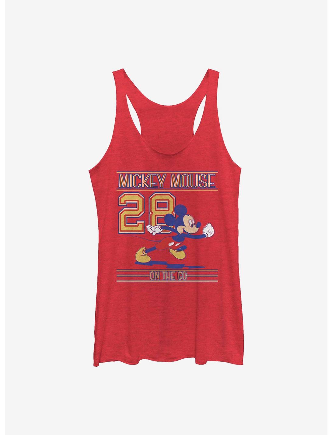 Disney Mickey Mouse Mickey Since 28 Girls Tank, RED HTR, hi-res