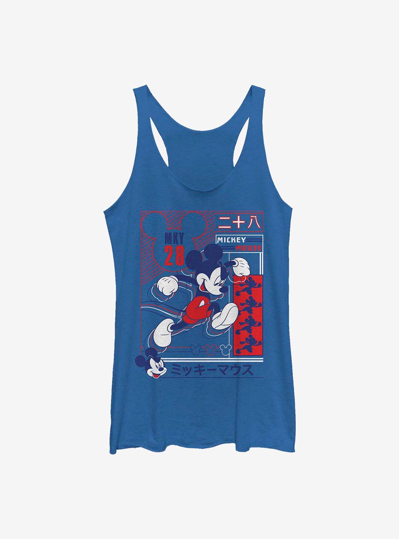 Disney Mickey Mouse Sporty Technical Mickey Girls Tank, ROY HTR, hi-res