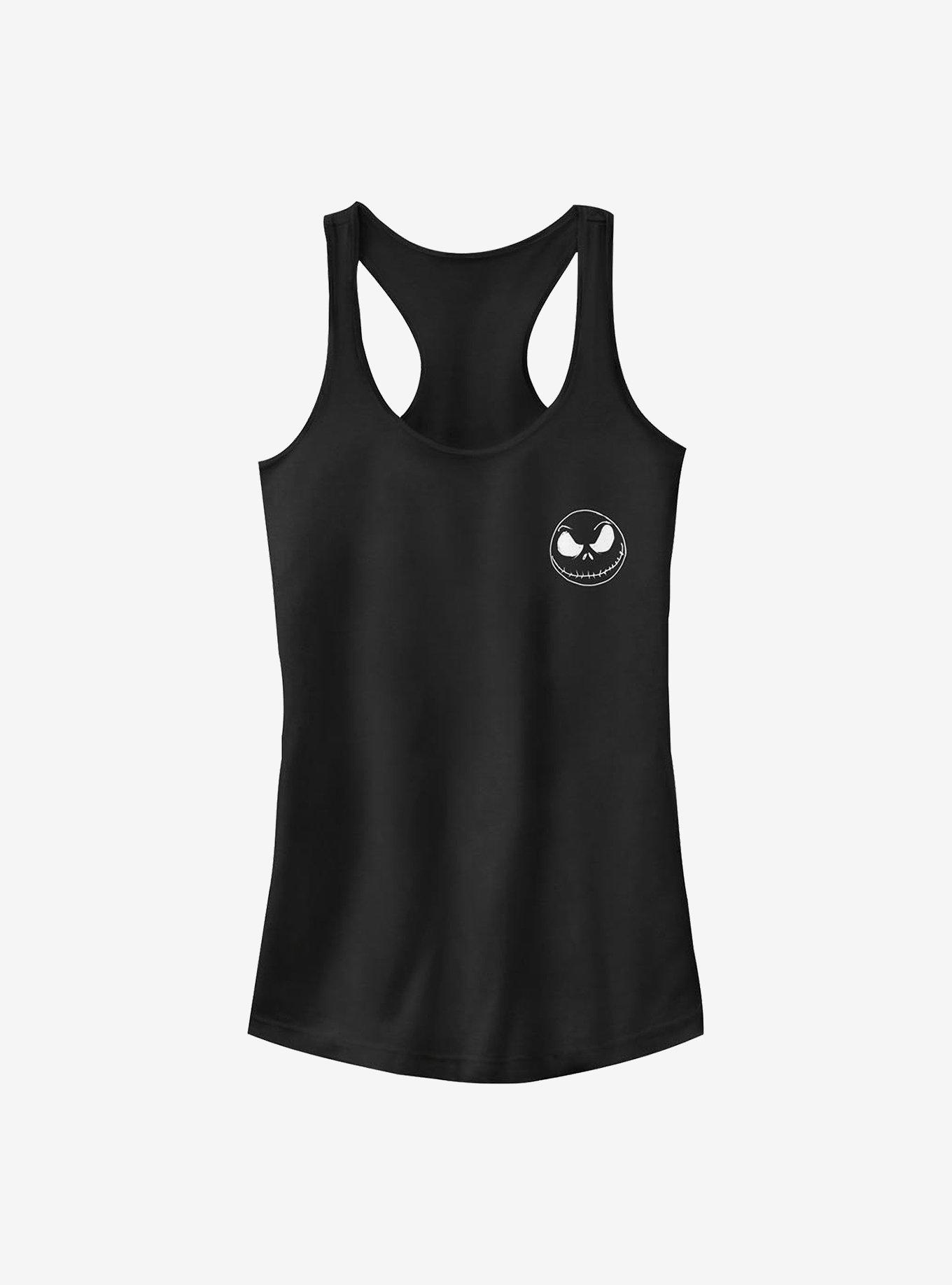 Disney The Nightmare Before Christmas Jack Pocket Scribble Girls Tank