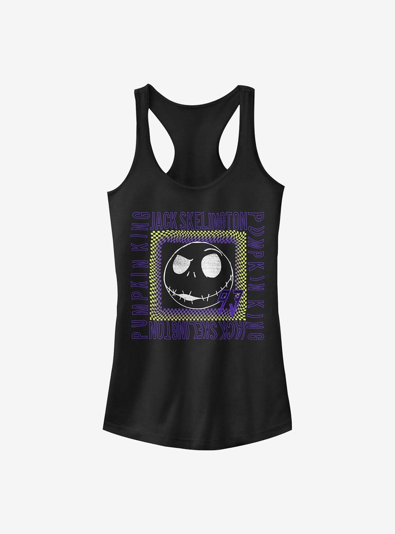 Disney The Nightmare Before Christmas Jack Skate Girls Tank, BLACK, hi-res