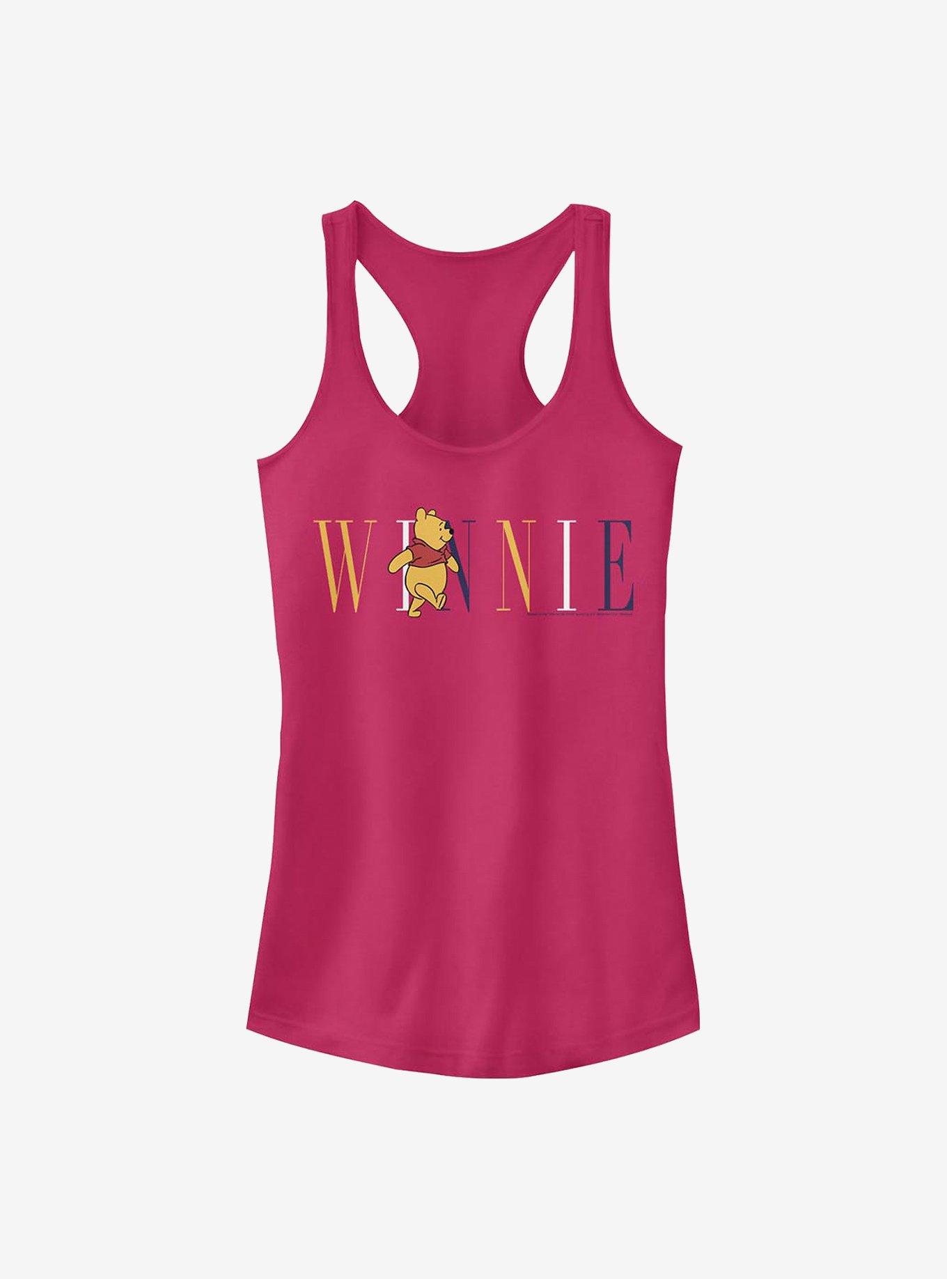 Disney Winnie The Pooh Pooh Fashion Girls Tank, RASPBERRY, hi-res