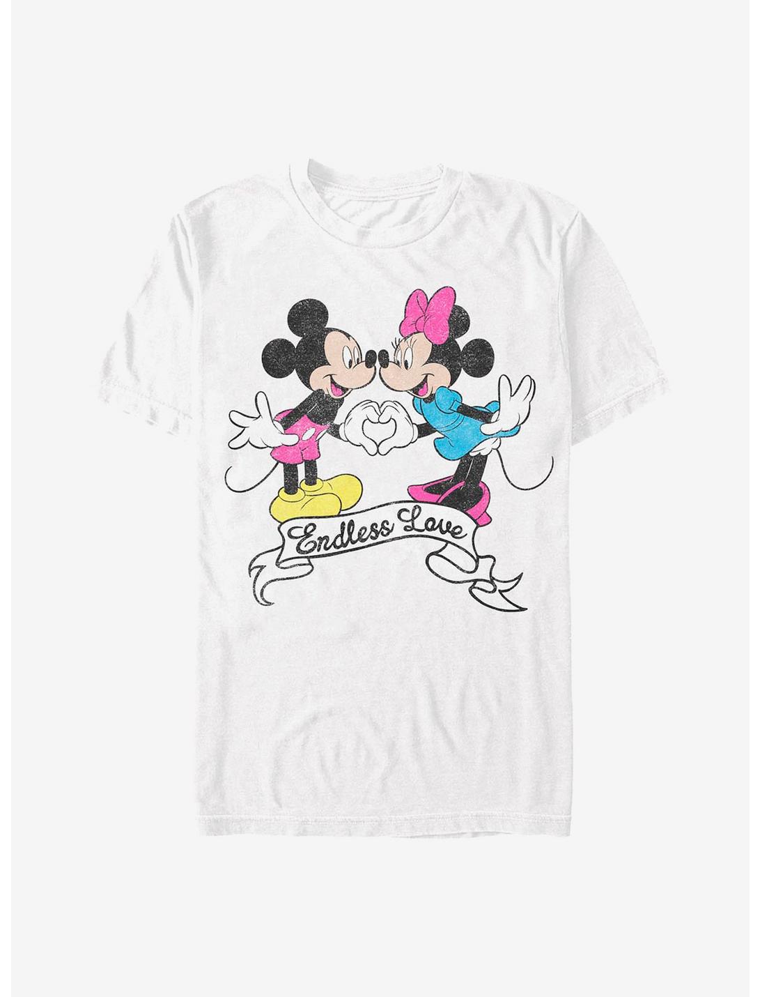 Disney Mickey Mouse & Minnie Mouse Endless Love T-Shirt, WHITE, hi-res