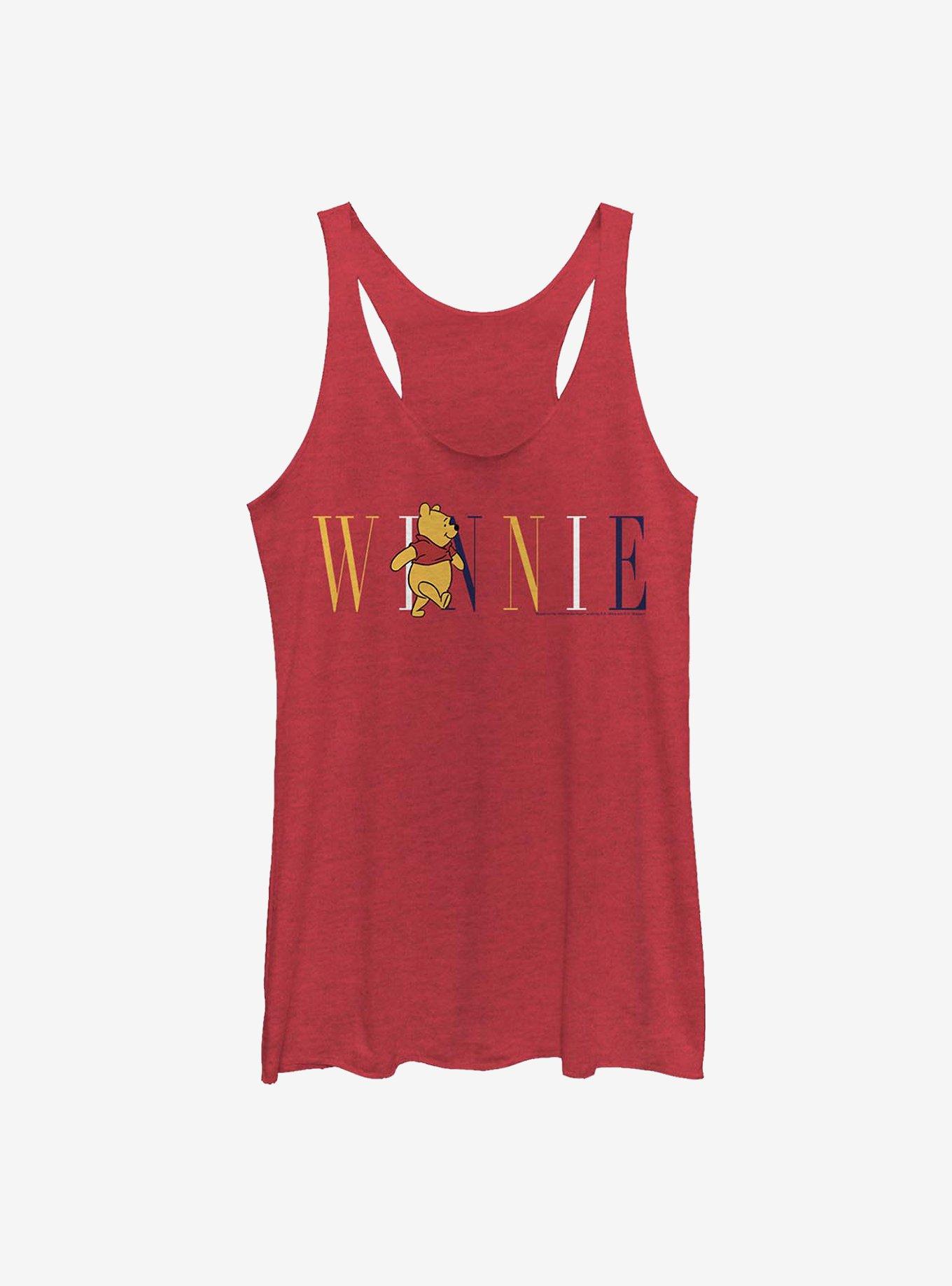 Disney Winnie The Pooh Pooh Fashion Girls Tank, RED HTR, hi-res