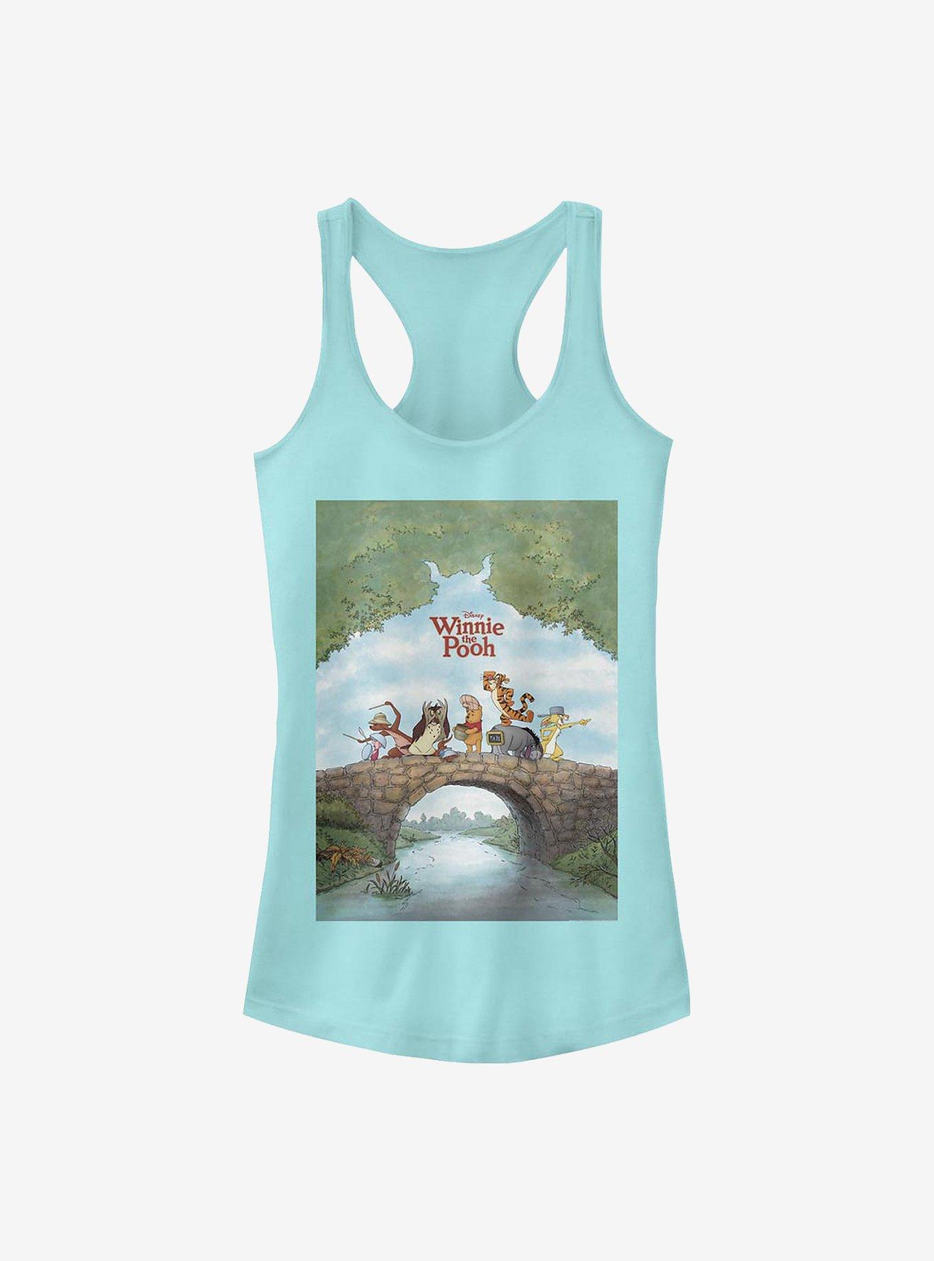 Disney Winnie The Pooh Movie Poster Girls Tank Top, CANCUN, hi-res