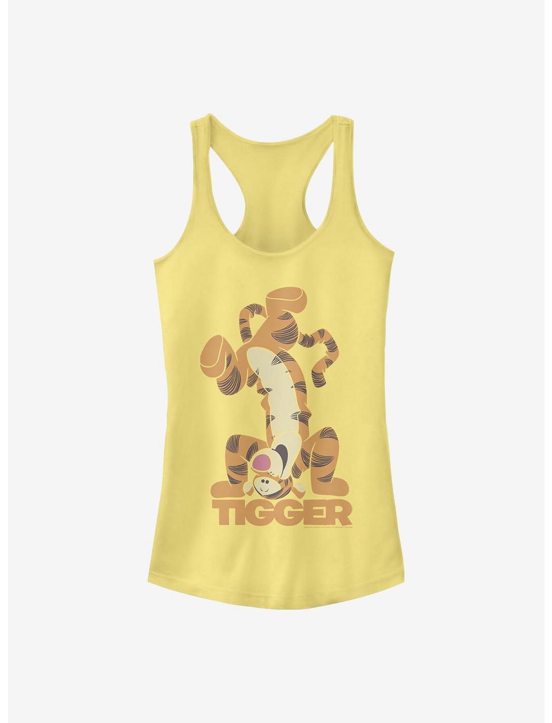 Disney Winnie The Pooh Tigger Bounce Girls Tank, BANANA, hi-res