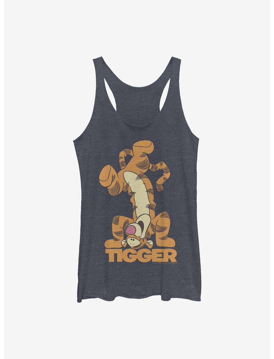 Disney Winnie The Pooh Tigger Bounce Girls Tank, NAVY HTR, hi-res