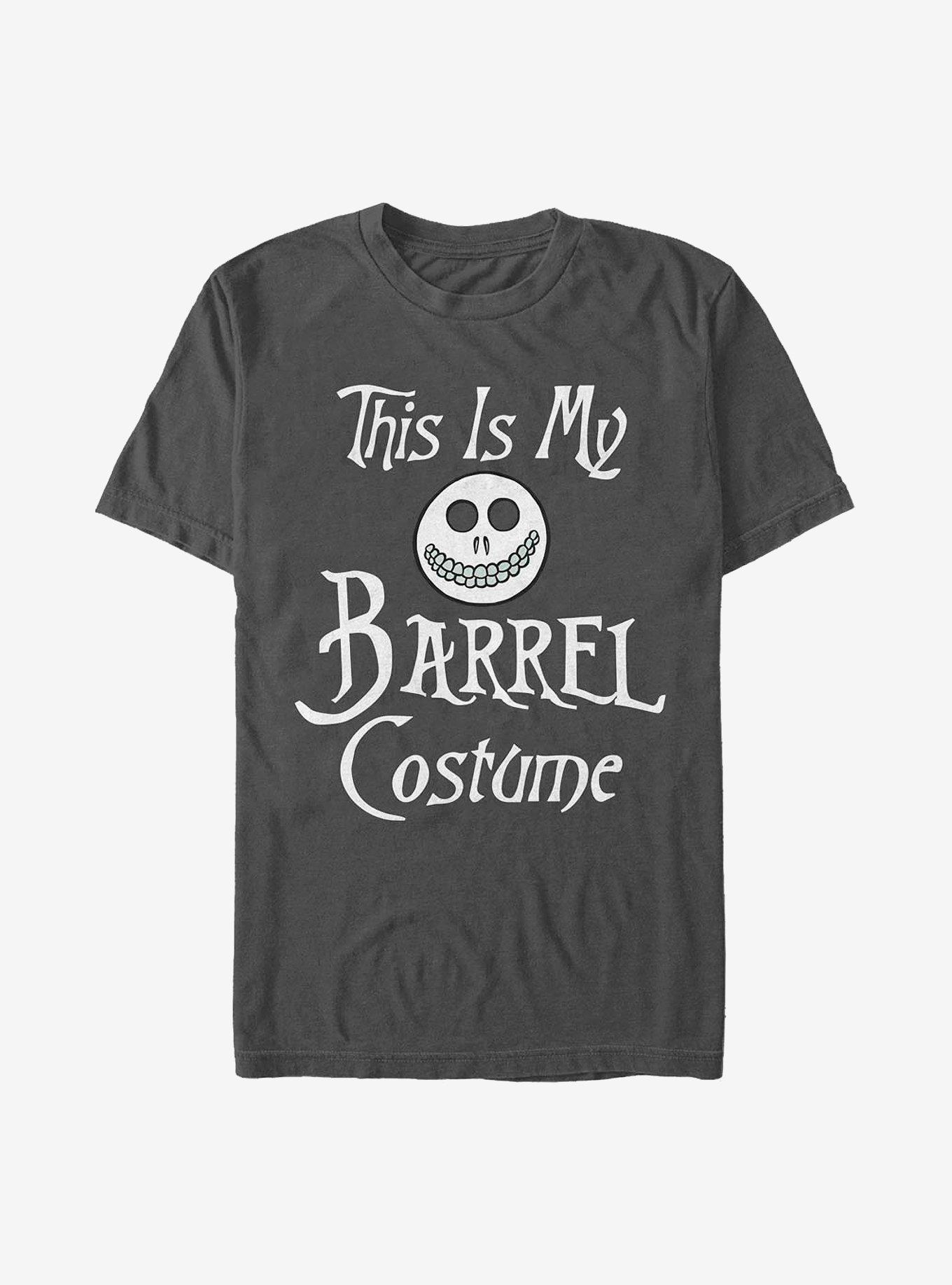 Disney The Nightmare Before Christmas Barrel Costume T-Shirt, CHARCOAL, hi-res
