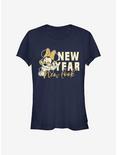 Disney Minnie Mouse New Year Minnie Girls T-Shirt, NAVY, hi-res
