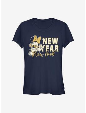 Disney Minnie Mouse New Year Minnie Girls T-Shirt, NAVY, hi-res