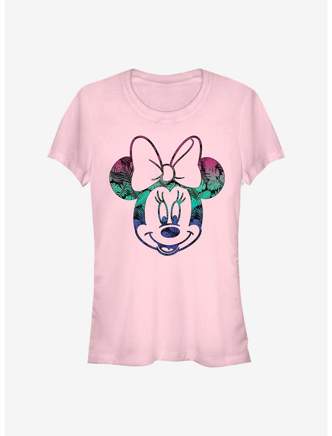 Disney Minnie Mouse Tropic Fill Minnie Girls T-Shirt, LIGHT PINK, hi-res
