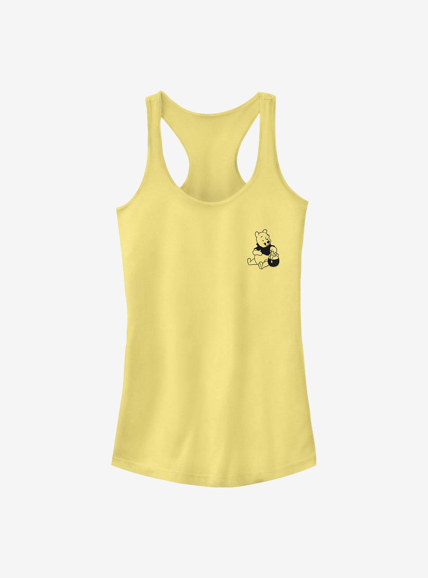 Disney Winnie The Pooh Vintage Line Winnie Girls Tank, BANANA, hi-res