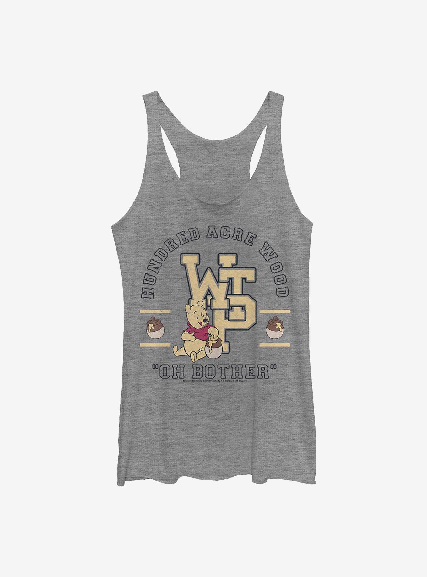 Disney Winnie The Pooh Winnie The Pooh Collegiate Girls Tank, GRAY HTR, hi-res