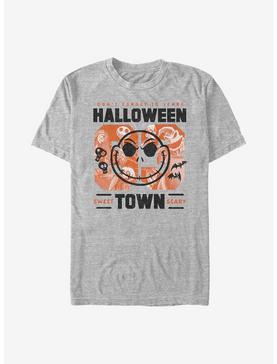 Disney The Nightmare Before Christmas Halloweentown Collage T-Shirt, ATH HTR, hi-res
