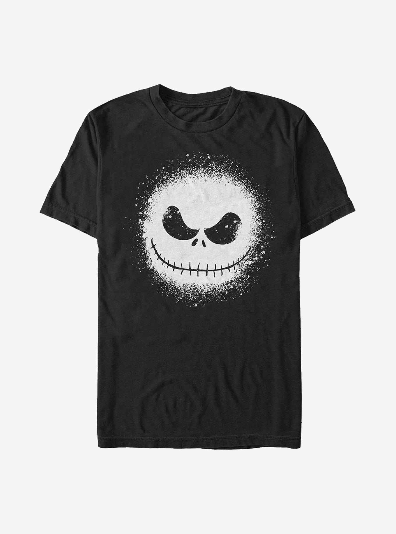 Disney The Nightmare Before Christmas Jack Splatter T-Shirt, BLACK, hi-res