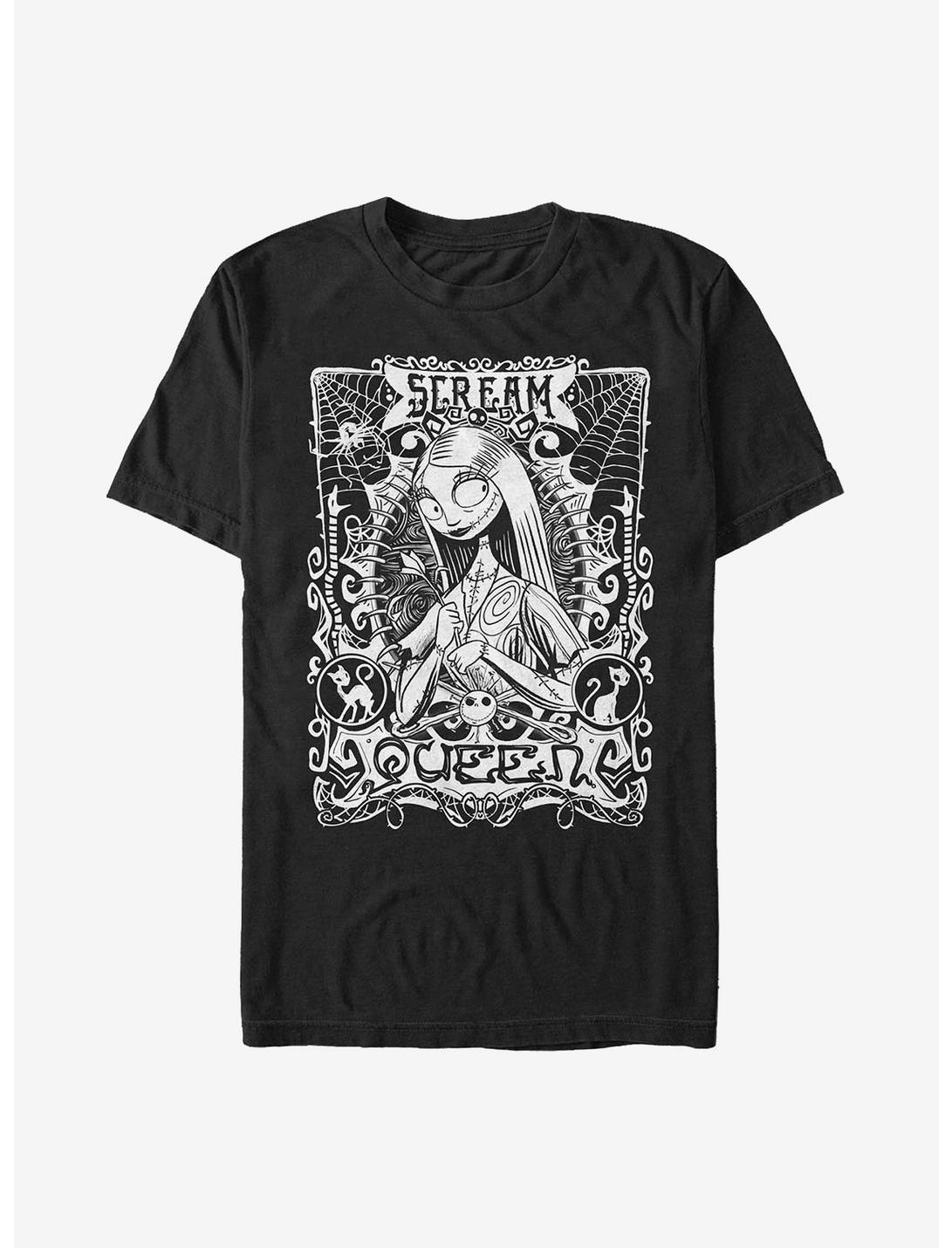 The Nightmare Before Christmas Sally Nouveau T-Shirt, BLACK, hi-res