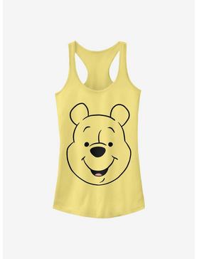 Disney Winnie The Pooh Winnie Big Face Girls Tank, , hi-res