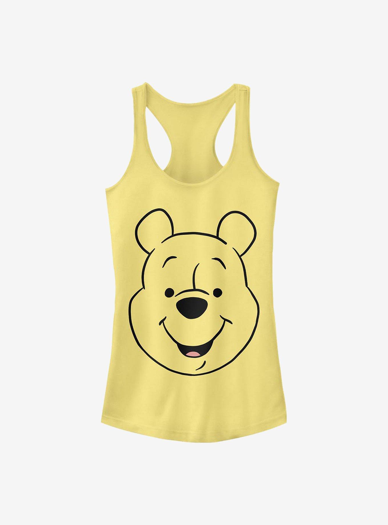 Disney Winnie The Pooh Winnie Big Face Girls Tank, , hi-res