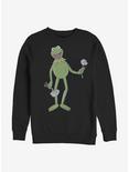 Disney Muppets Big Kermit Crew Sweatshirt, BLACK, hi-res