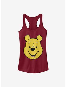 Plus Size Disney Winnie The Pooh Winnie Big Face Girls Tank, , hi-res