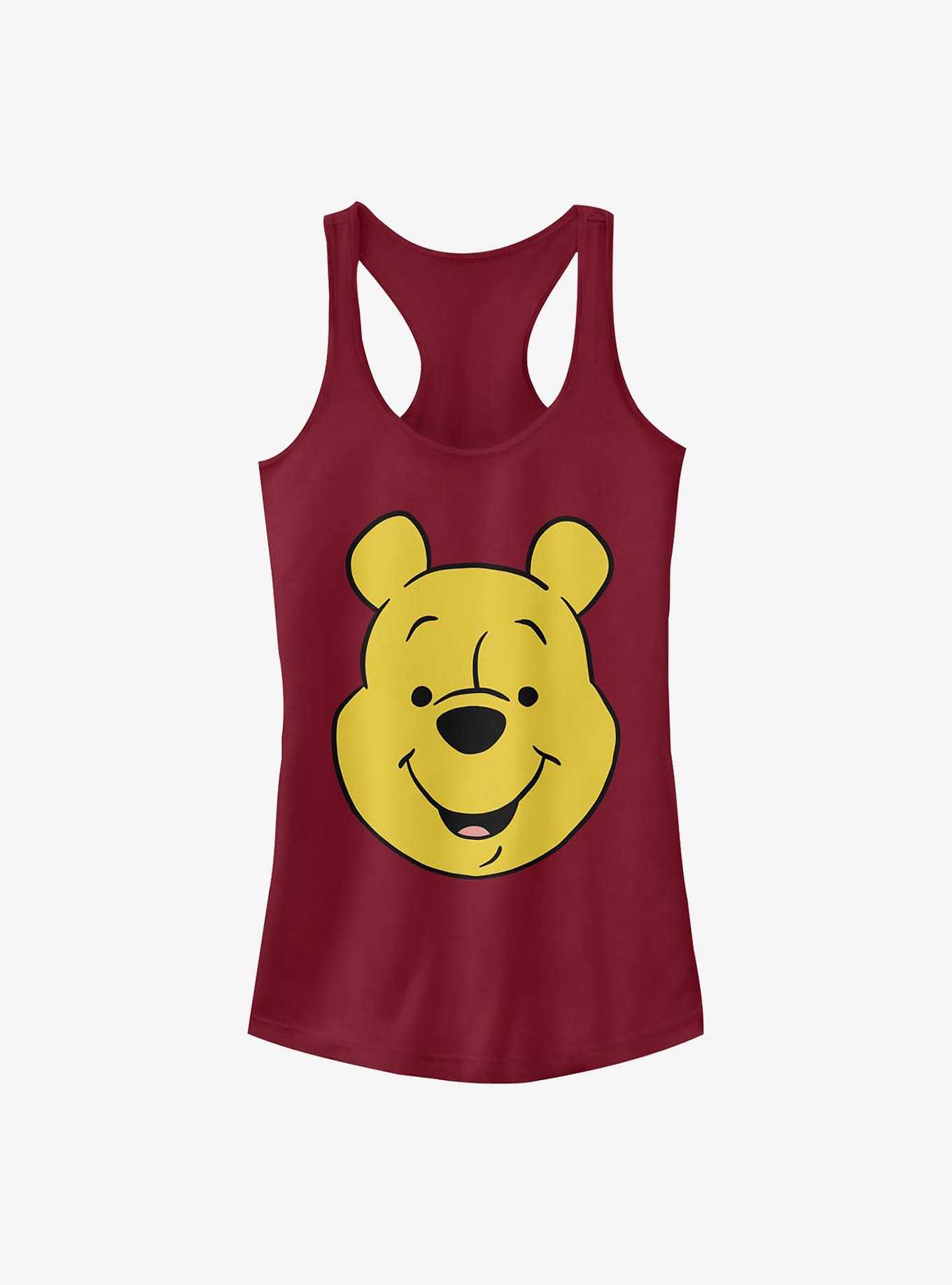Disney Winnie The Pooh Winnie Big Face Girls Tank, , hi-res
