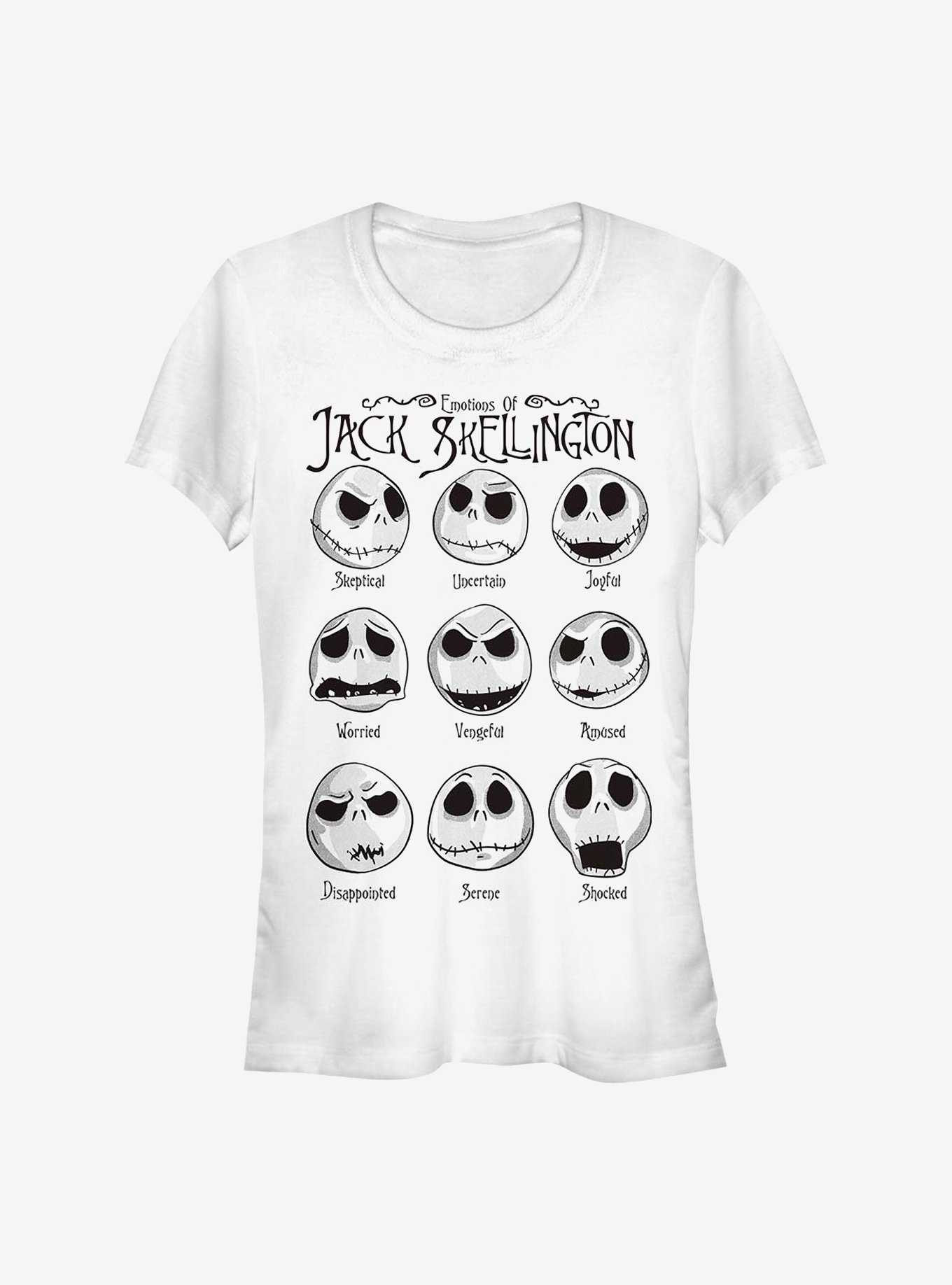 Disney The Nightmare Before Christmas Jack Emotions Girls T-Shirt, , hi-res