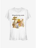 Disney Winnie The Pooh In The Woods Girls T-Shirt, WHITE, hi-res