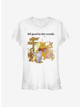 Disney Winnie The Pooh Pooh In The Woods Girls T-Shirt, WHITE, hi-res