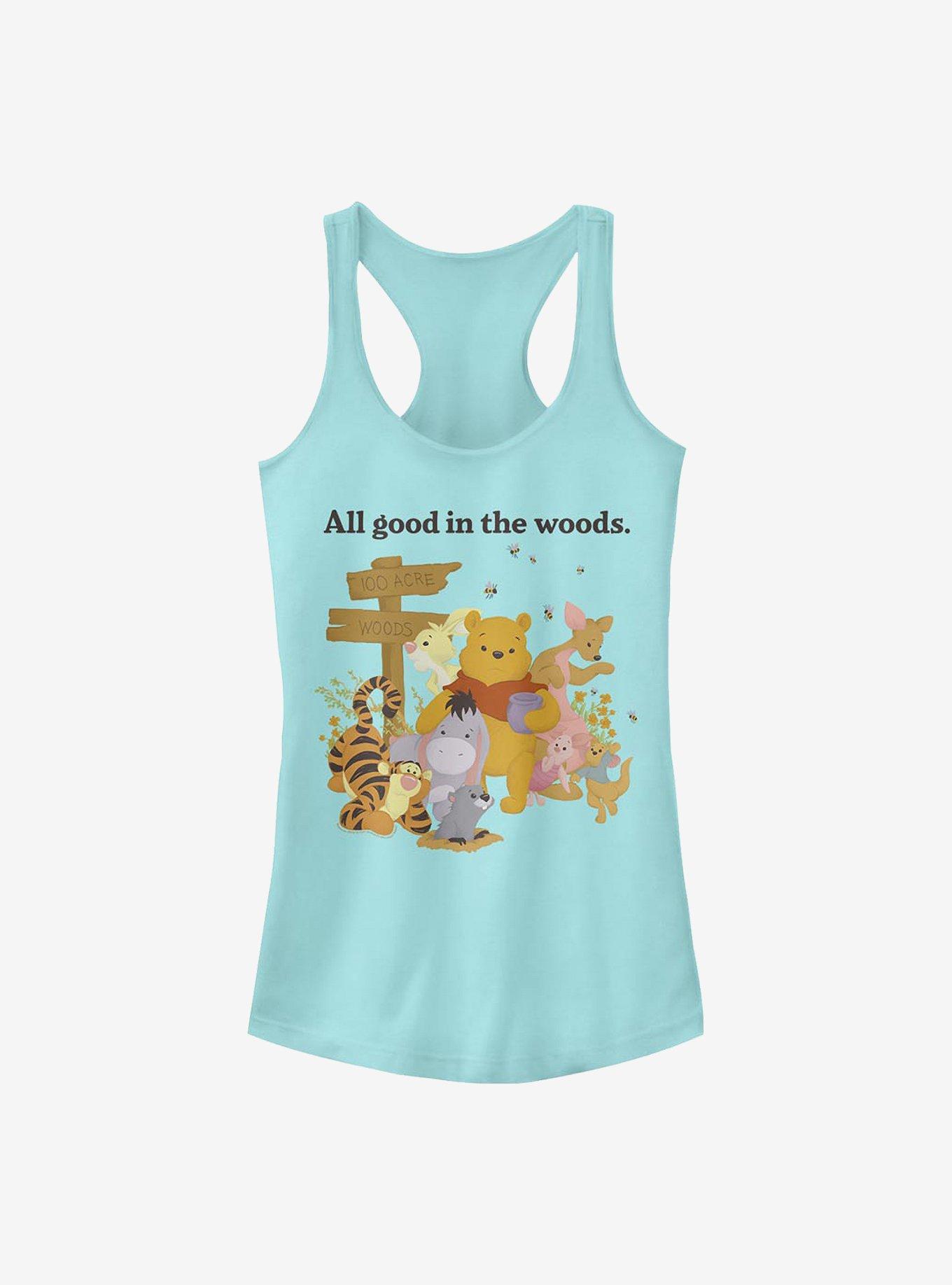 Disney Winnie The Pooh In The Woods Girls Tank Top, CANCUN, hi-res