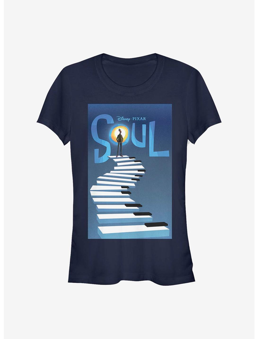 Disney Pixar Soul Poster Girls T-Shirt, NAVY, hi-res