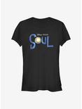 Disney Pixar Soul Movie Logo Girls T-Shirt, BLACK, hi-res