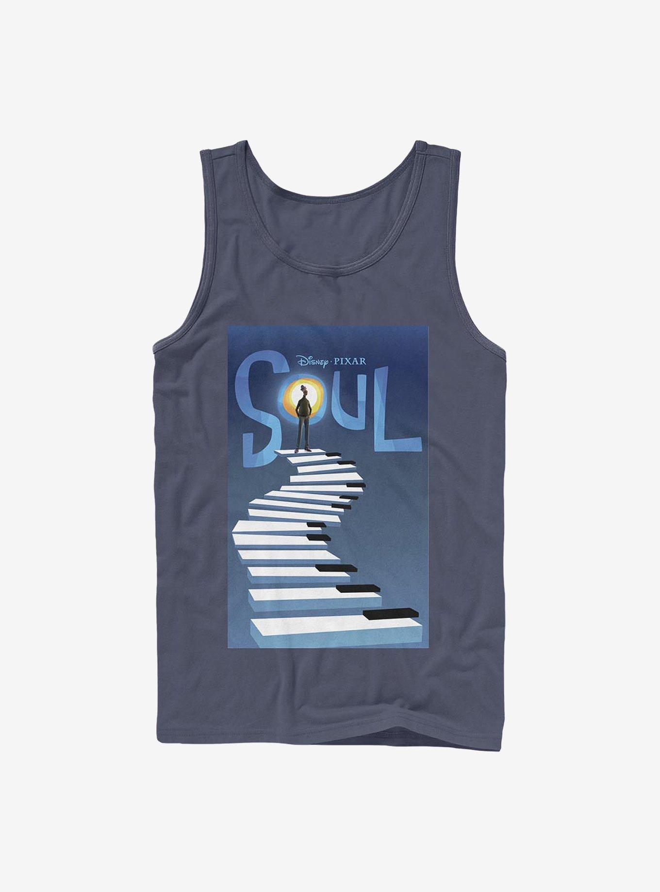 Disney Pixar Soul Poster Tank, NAVY, hi-res